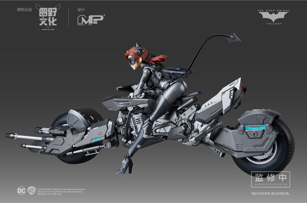 DC Comics DC-02 Catwoman and Bat-Pod 1/10 Scale Model Kit - Image 6