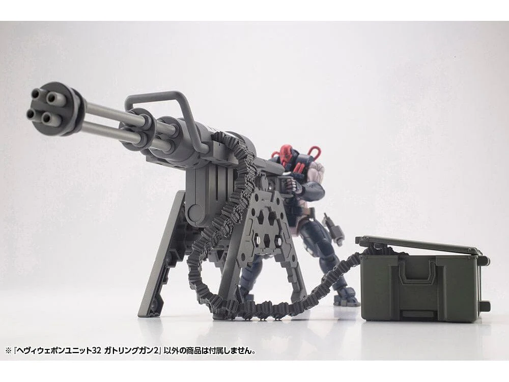 M.S.G. Modeling Support Goods Heavy Weapon Unit 32 Gatling Gun Model Kit - Image 8