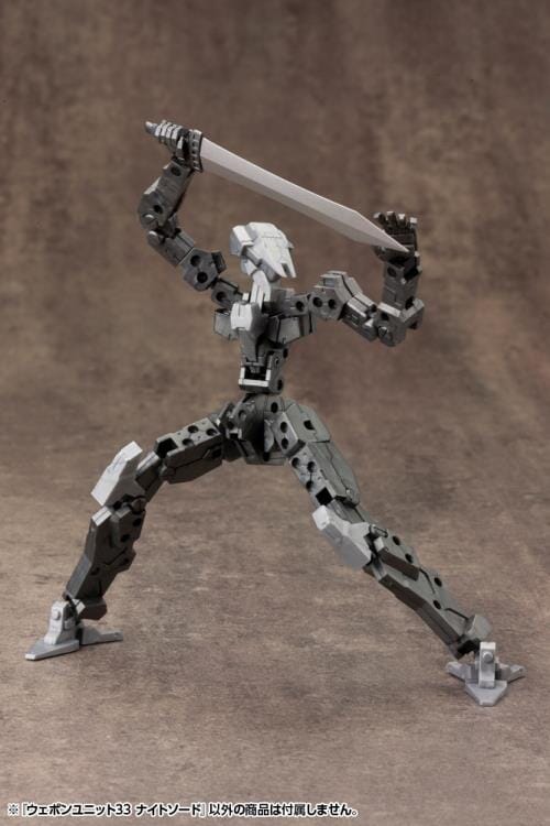 M.S.G. Modeling Support Goods Weapon Unit 33 Knight Sword - Image 4