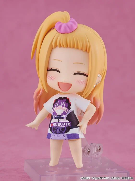 My Dress-Up Darling Nendoroid No.2556 Marin Kitagawa (Slippery Girls Full Graphic T-Shirt Ver.) - Image 4