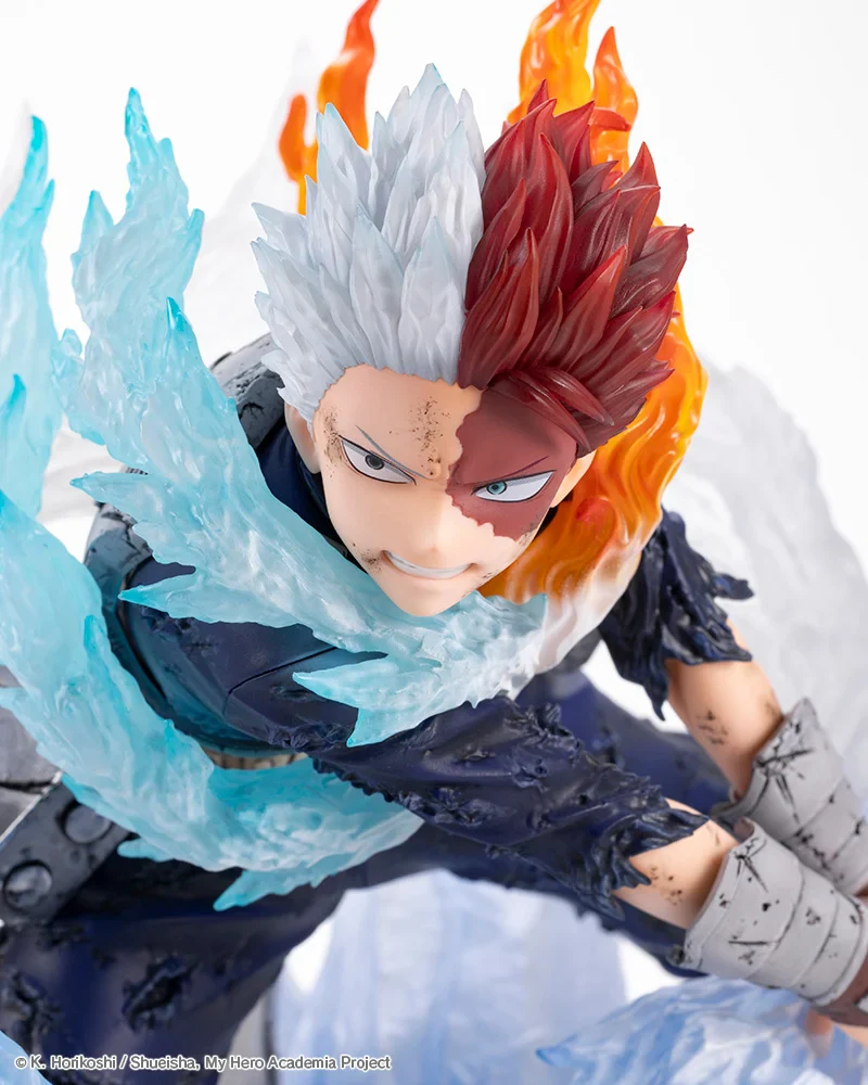 My Hero Academia ArtFX J Shoto Todoroki (Coldflame's Pale Blade Ver.) 1/8 Scale Figure - Image 16