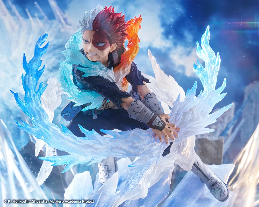 My Hero Academia ArtFX J Shoto Todoroki (Coldflame's Pale Blade Ver.) 1/8 Scale Figure - Image 6