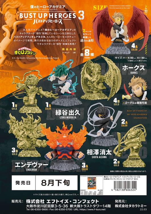 My Hero Academia Bust Up Heroes Vol. 3 Boxed Set of 8 Busts - Image 15