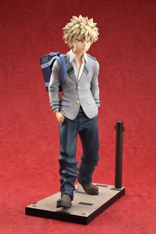 My Hero Academia Connect Collection Kastsuki Bakugo (Uniform Ver.) 1/8 Scale Figure - Image 2
