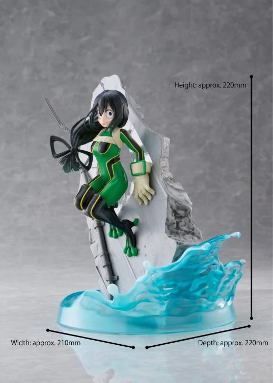 My Hero Academia Dressta Tsuyu Asui Figure - Image 7