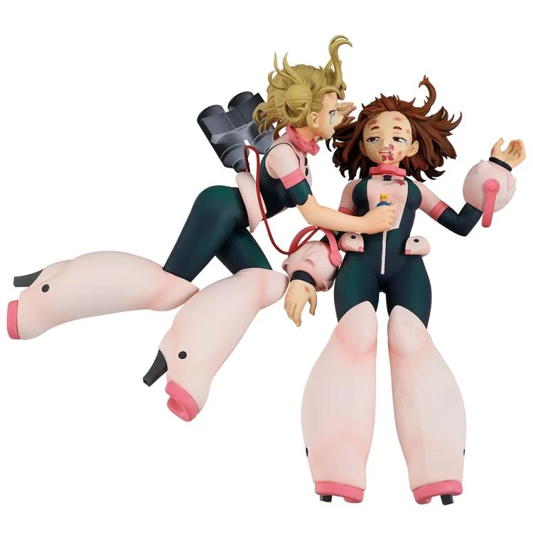 My Hero Academia Ichibansho Revible Moment Ochaco Uraraka vs. Himiko Toga (On Top of Happiness) Figure - Image 5