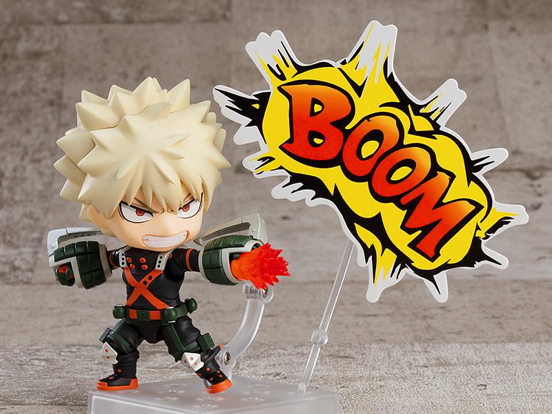 My Hero Academia Nendoroid No.1595 Katsuki Bakugo (Winter Costume Ver.) - Image 6