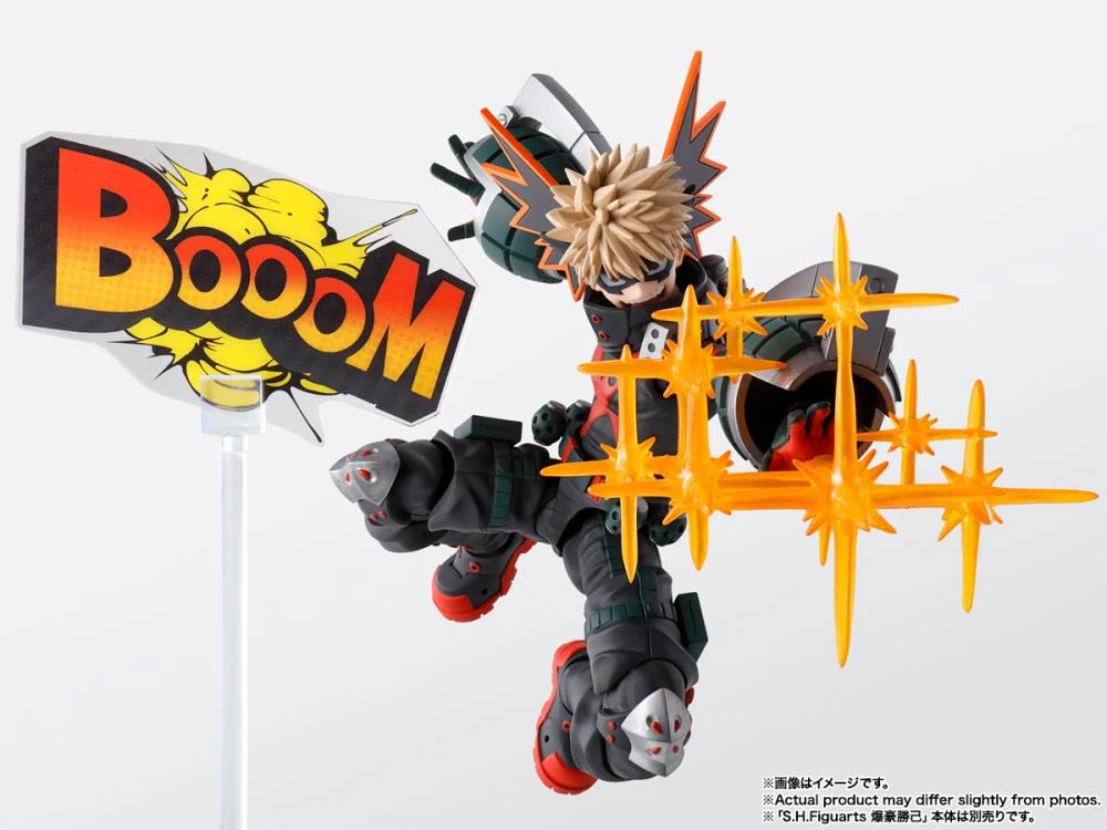 My Hero Academia S.H.Figuarts Izuku Midoriya & Katsuki Bakugo Plus Ultra Option Parts Set - Image 7