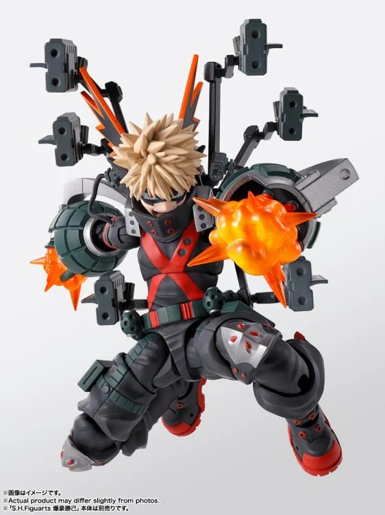 My Hero Academia S.H.Figuarts Izuku Midoriya & Katsuki Bakugo Plus Ultra Option Parts Set - Image 8