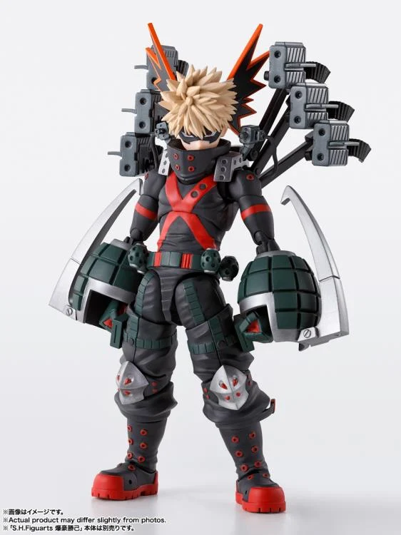 My Hero Academia S.H.Figuarts Izuku Midoriya & Katsuki Bakugo Plus Ultra Option Parts Set - Image 9