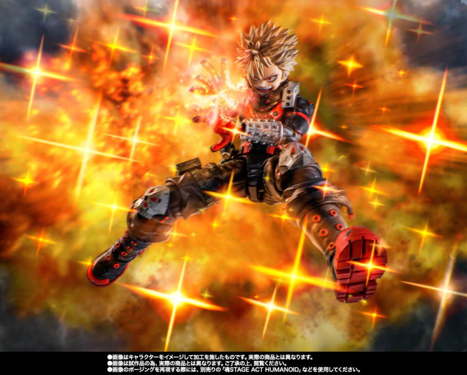 My Hero Academia S.H.Figuarts Katsuki Bakugo (The Beginning) Action Figure - Image 2