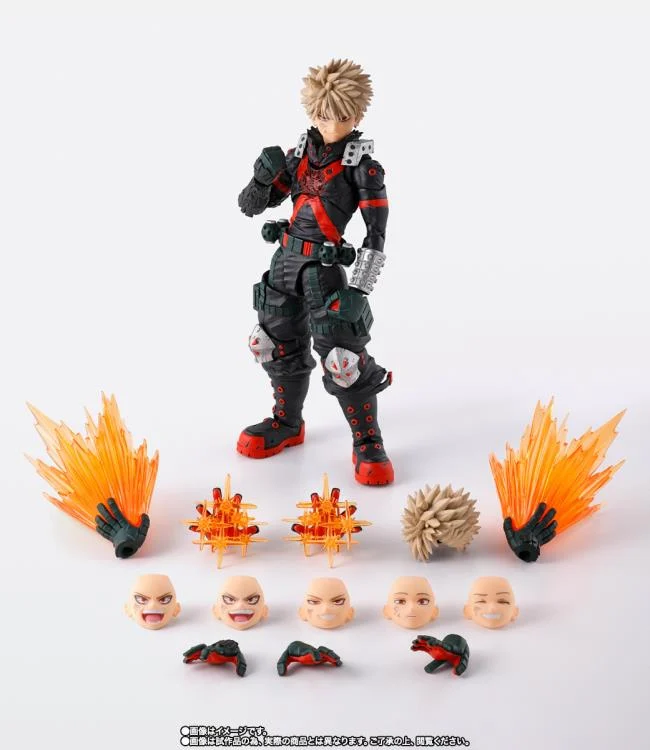 My Hero Academia S.H.Figuarts Katsuki Bakugo (The Beginning) Action Figure - Image 9