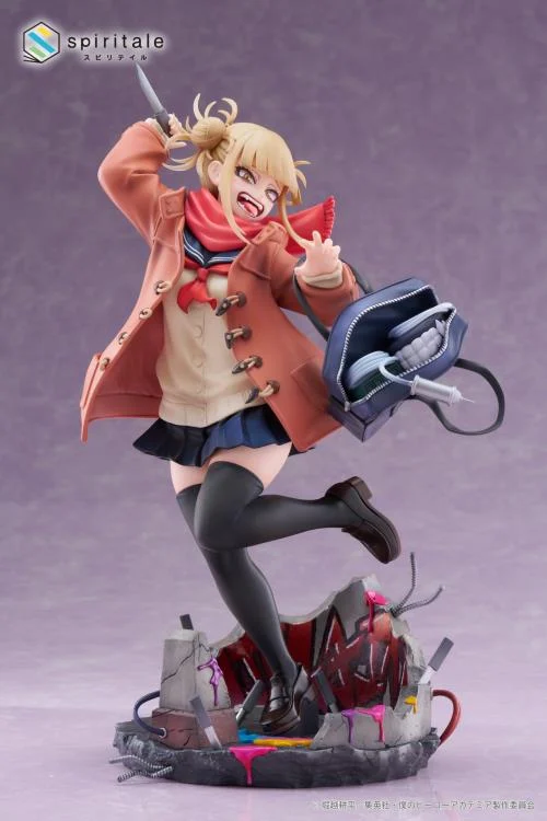 My Hero Academia Spiritale Himiko Toga (Duffle Coat Ver.) 1/7 Scale Figure - Image 17