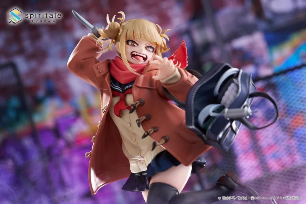 My Hero Academia Spiritale Himiko Toga (Duffle Coat Ver.) 1/7 Scale Figure - Image 7