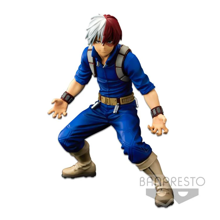 My Hero Academia World Figure Colosseum Super Master Stars Piece Shoto Todoroki (The Brush) - Image 2