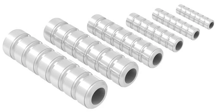 HiQ Parts MZ Pipe Silver 2.0mm (20pcs) - Image 3