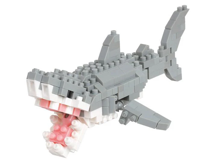Nanoblock Sea Friends Collection Series Great White Shark
