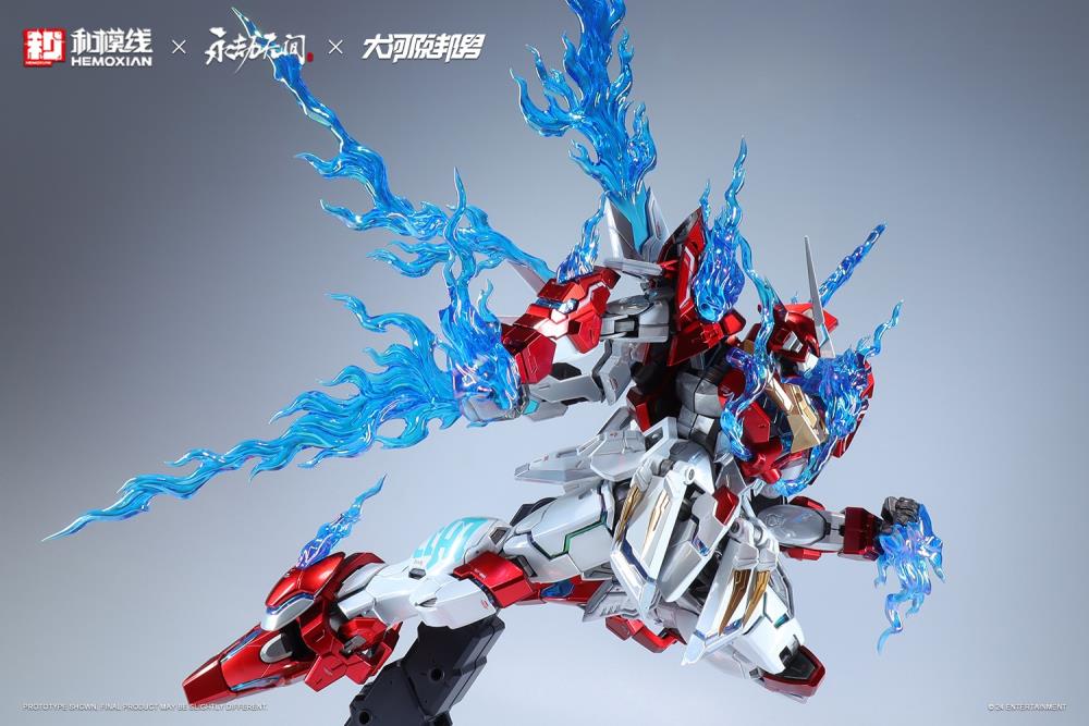 Naraka Bladepoint Yueshan (Yinglong) Armor (Deluxe Ver.) 1/15 Scale Model Kit - Image 29