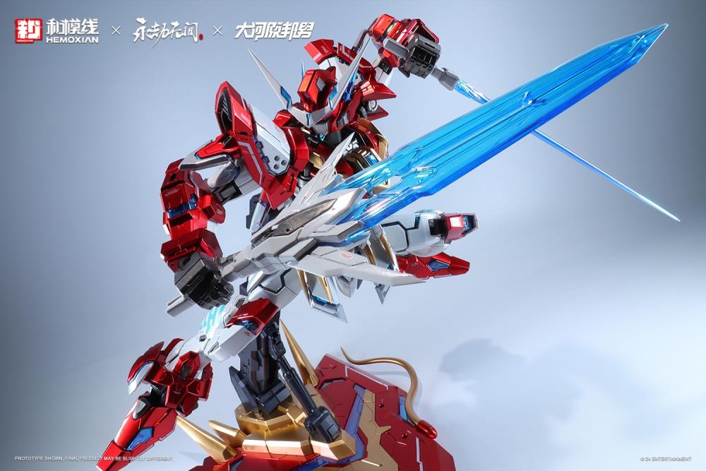 Naraka Bladepoint Yueshan (Yinglong) Armor (Deluxe Ver.) 1/15 Scale Model Kit - Image 32