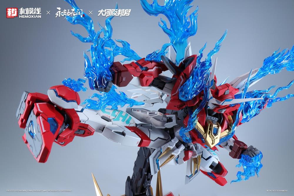 Naraka Bladepoint Yueshan (Yinglong) Armor (Standard Ver.) 1/15 Scale Model Kit - Image 4