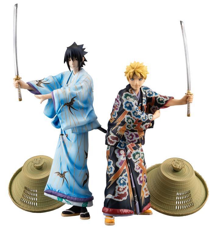 Naruto G.E.M. Series Naruto Uzumaki & Sasuke Uchiha (Kabuki Ver.) Set - Image 15