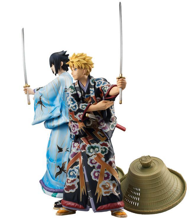 Naruto G.E.M. Series Naruto Uzumaki & Sasuke Uchiha (Kabuki Ver.) Set - Image 5