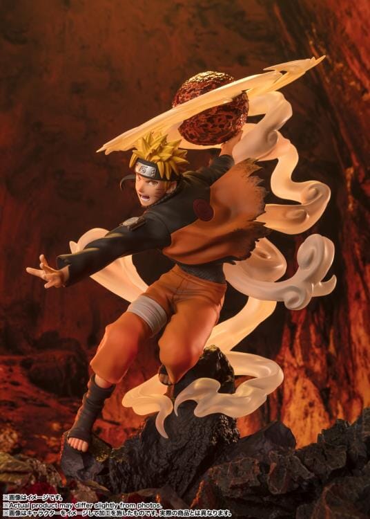 Naruto Shippuden FiguartsZERO Extra Battle Naruto Uzumaki (Sage Art Lava Release Rasenshuriken) - Image 7