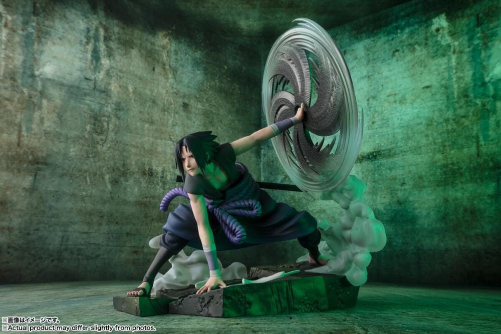 Naruto Shippuden FiguartsZERO Extra Battle Sasuke Uchiha (The Light & Dark of the Mangekyo Sharingan) - Image 7
