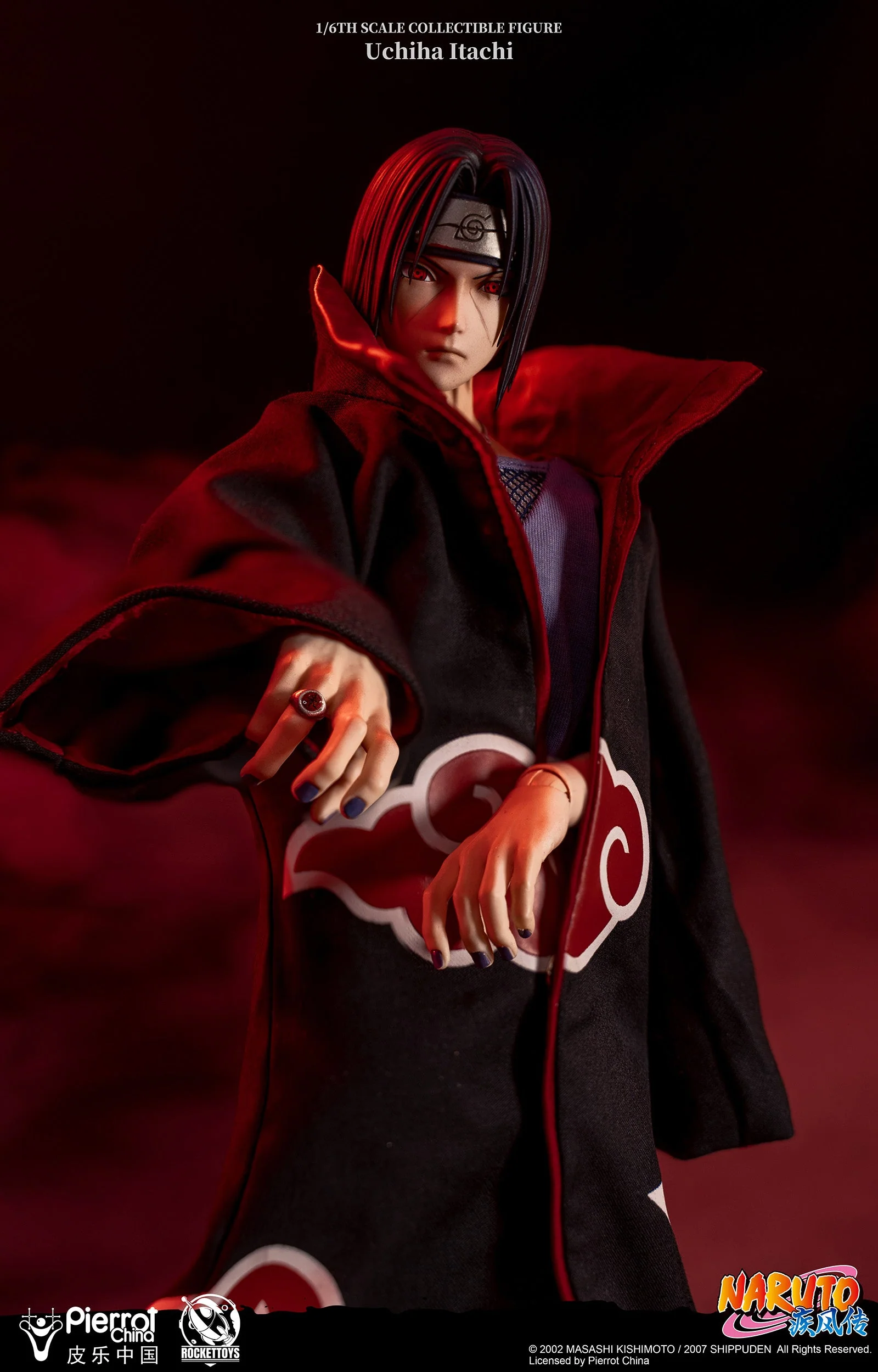 Naruto Shippuden Itachi Uchiha 1/6 Scale Figure - Image 13