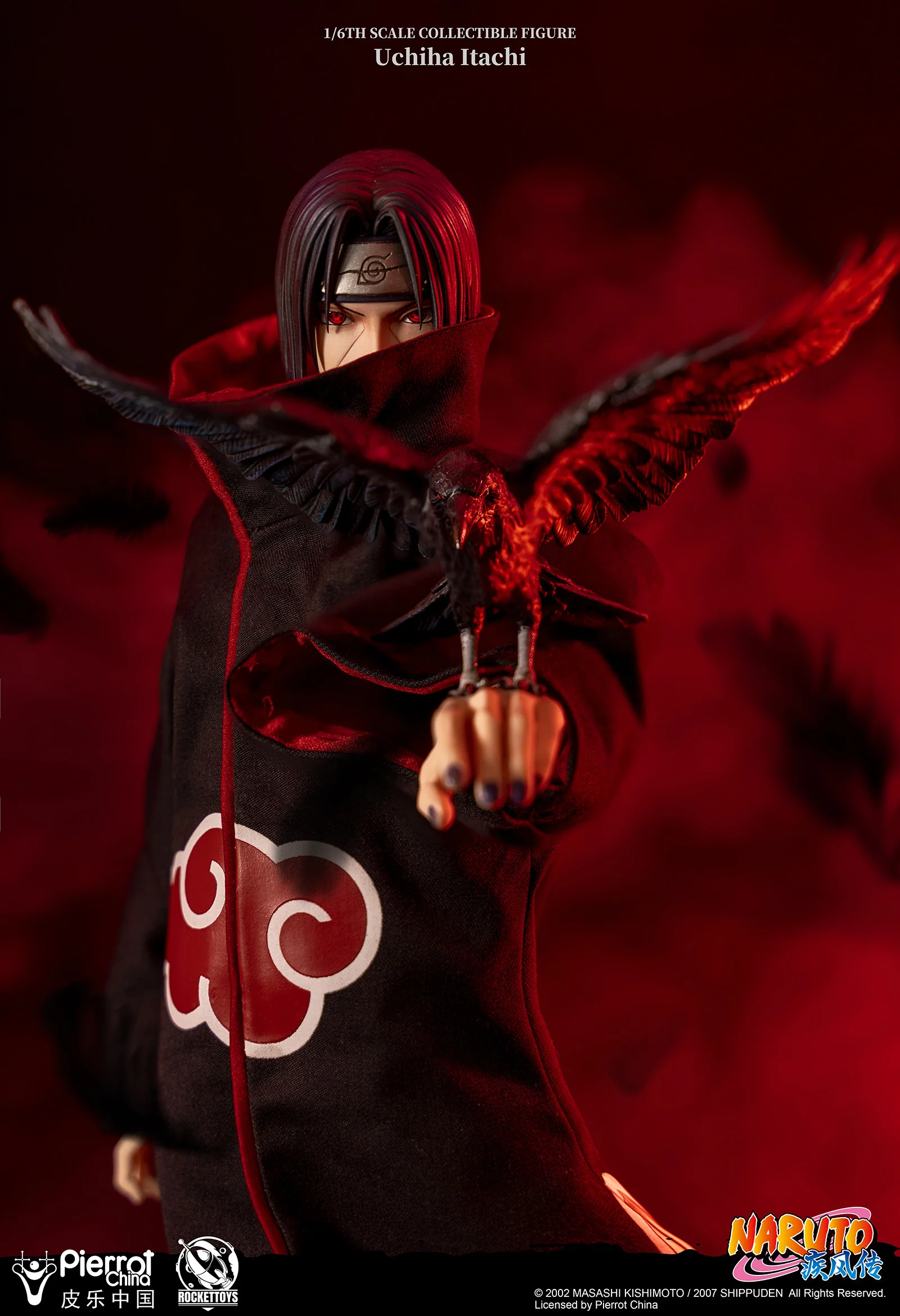 Naruto Shippuden Itachi Uchiha 1/6 Scale Figure - Image 14