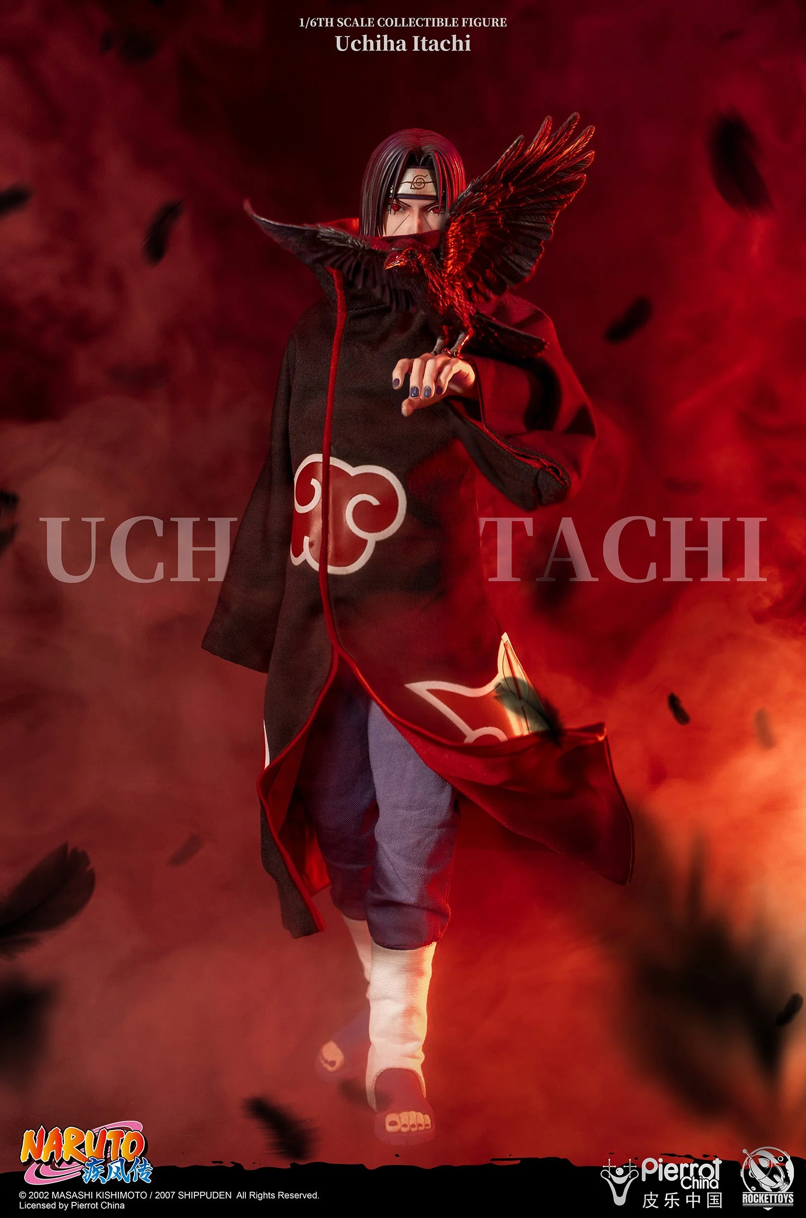 Naruto Shippuden Itachi Uchiha 1/6 Scale Figure - Image 16