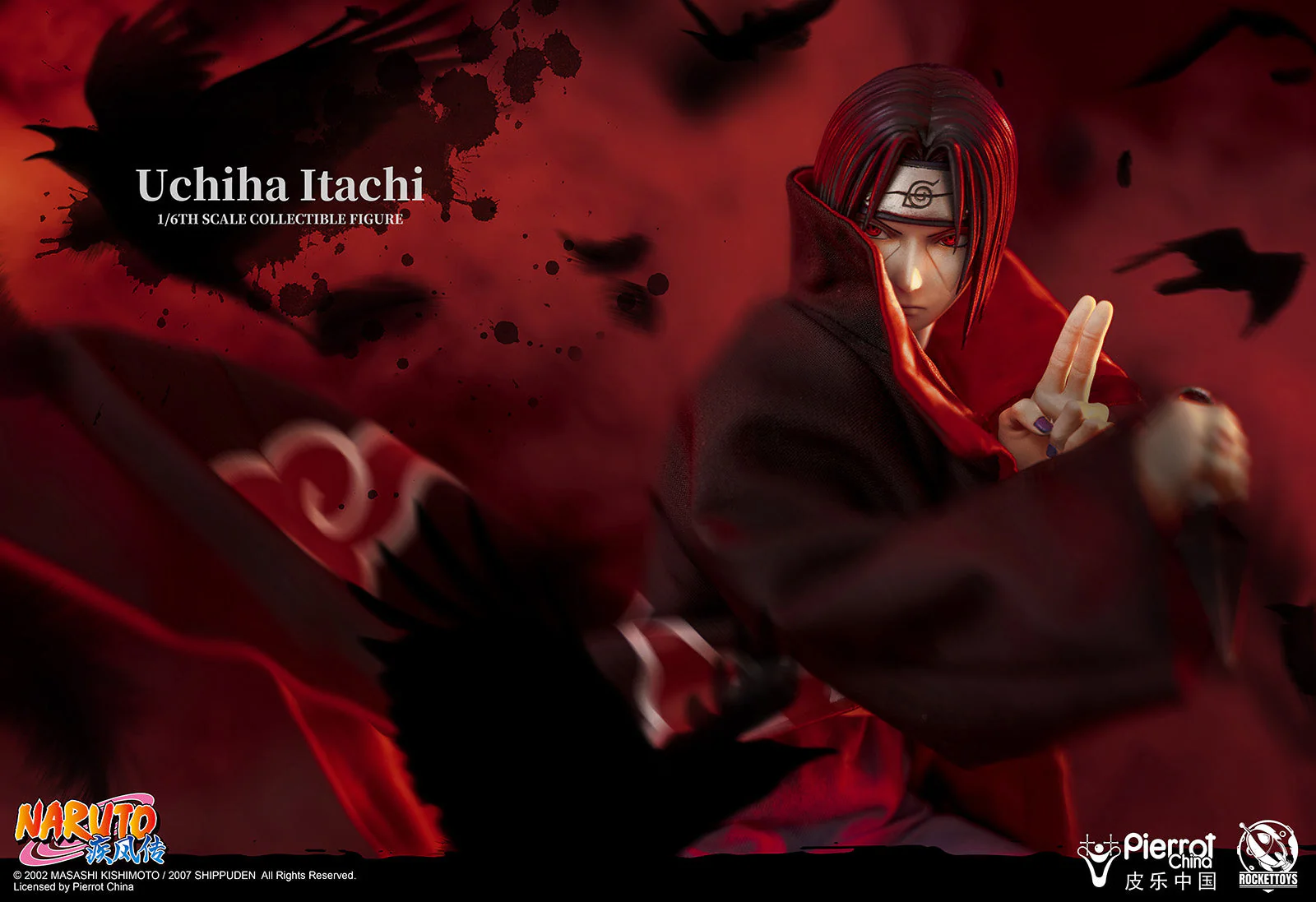 Naruto Shippuden Itachi Uchiha 1/6 Scale Figure - Image 19