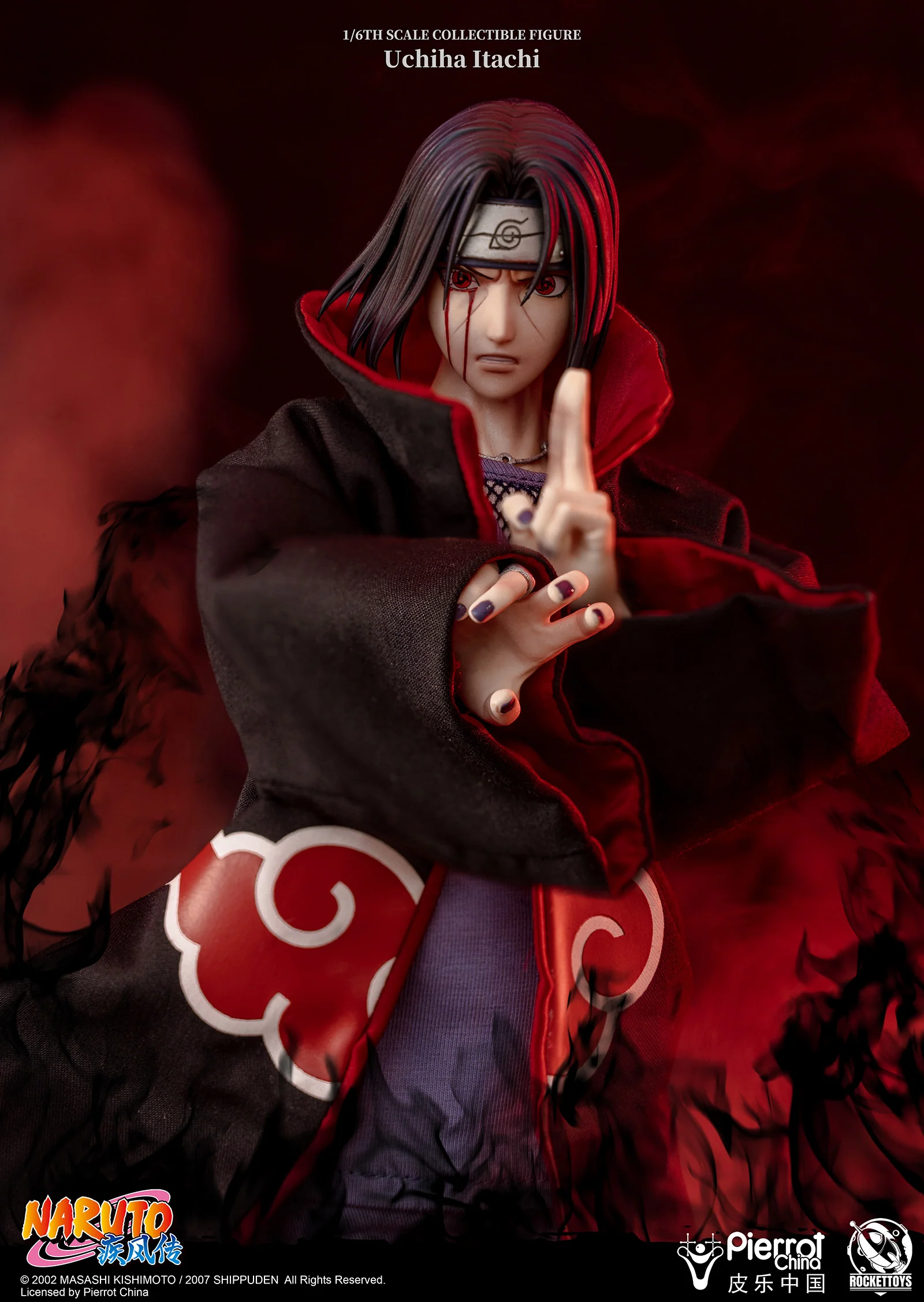 Naruto Shippuden Itachi Uchiha 1/6 Scale Figure - Image 20