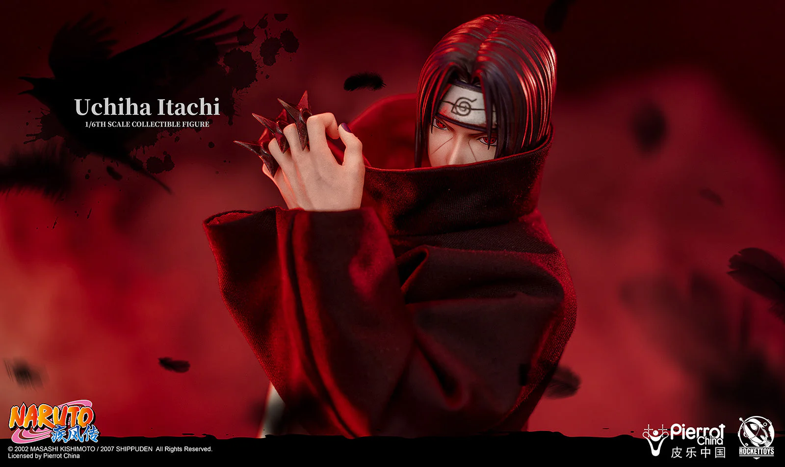 Naruto Shippuden Itachi Uchiha 1/6 Scale Figure - Image 21