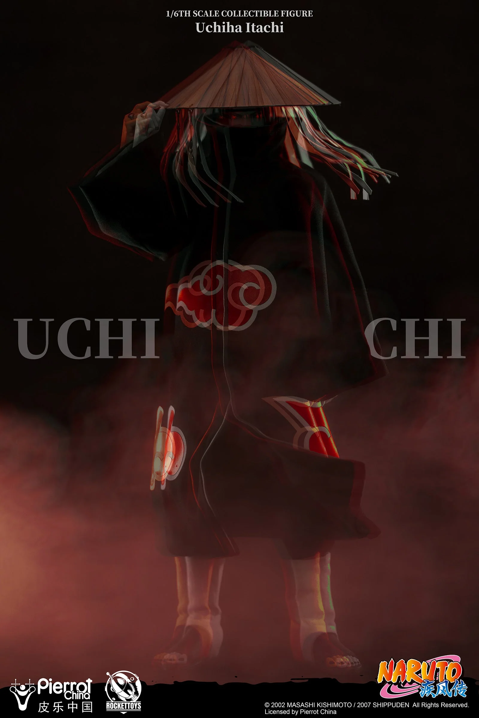 Naruto Shippuden Itachi Uchiha 1/6 Scale Figure - Image 4