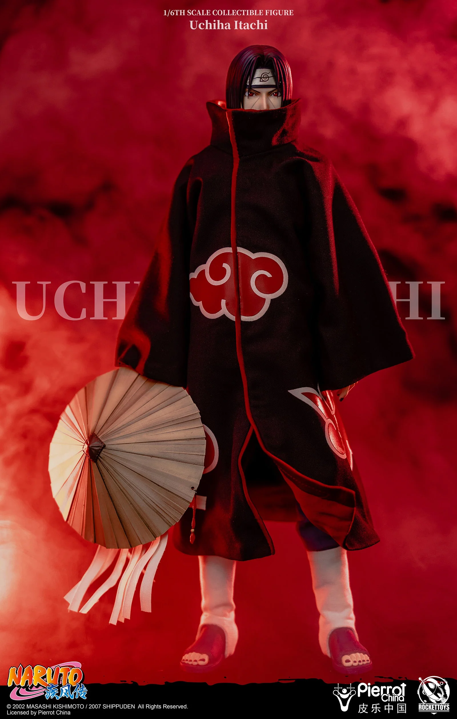 Naruto Shippuden Itachi Uchiha 1/6 Scale Figure - Image 6