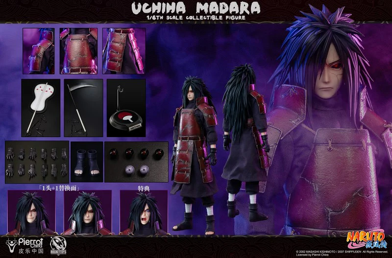 Naruto Shippuden Madara Uchiha 1/6 Scale Figure - Image 2