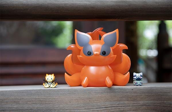 Naruto Shippuden Nyanto! The Big Naruto Mega Cat Project Kurama Figure - Image 6