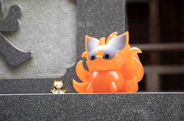 Naruto Shippuden Nyanto! The Big Naruto Mega Cat Project Kurama Figure - Image 9