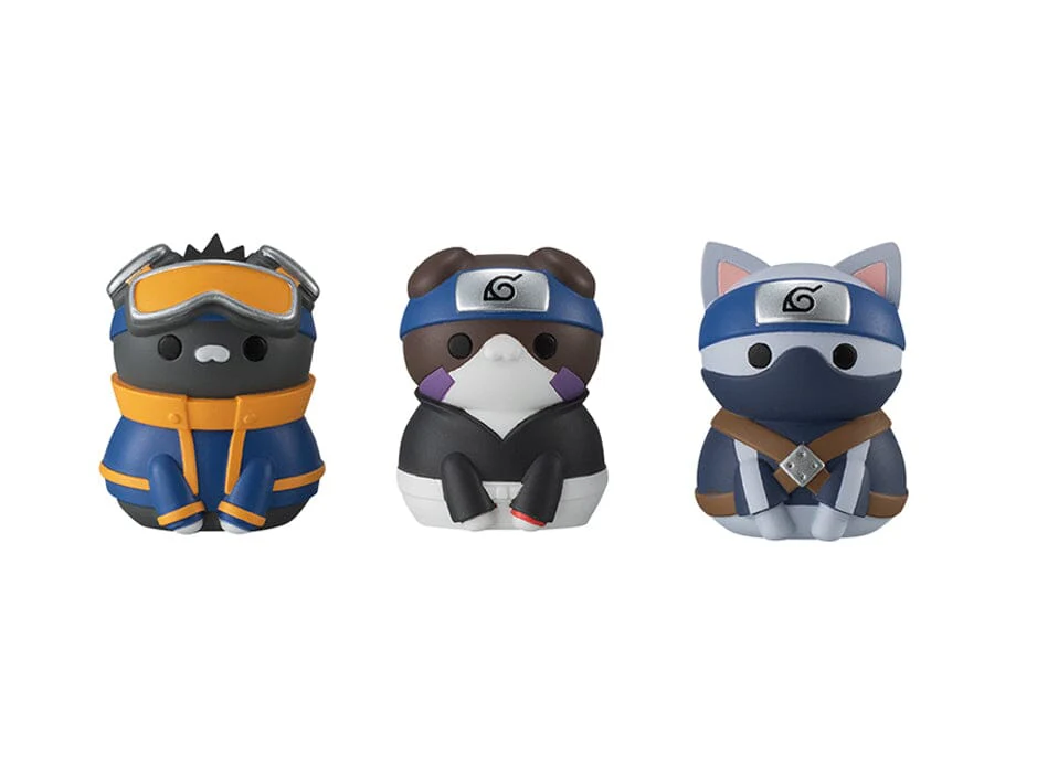 Naruto Shippuden Nyaruto! Mega Cat Project Vol.5 Once Upon a Time in Konoha Boxed Set of 8 Figures (With Gift) - Image 5