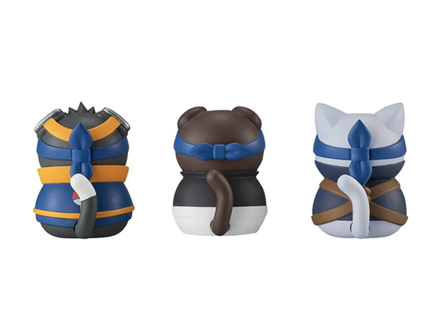 Naruto Shippuden Nyaruto! Mega Cat Project Vol.5 Once Upon a Time in Konoha Boxed Set of 8 Figures (With Gift) - Image 7