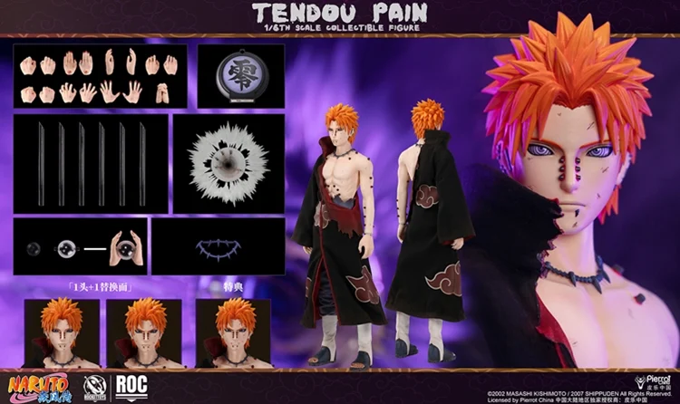 Naruto Shippuden Pain (Tendo Damage Ver.) 1/6 Scale Figure (With Bonus) - Image 23
