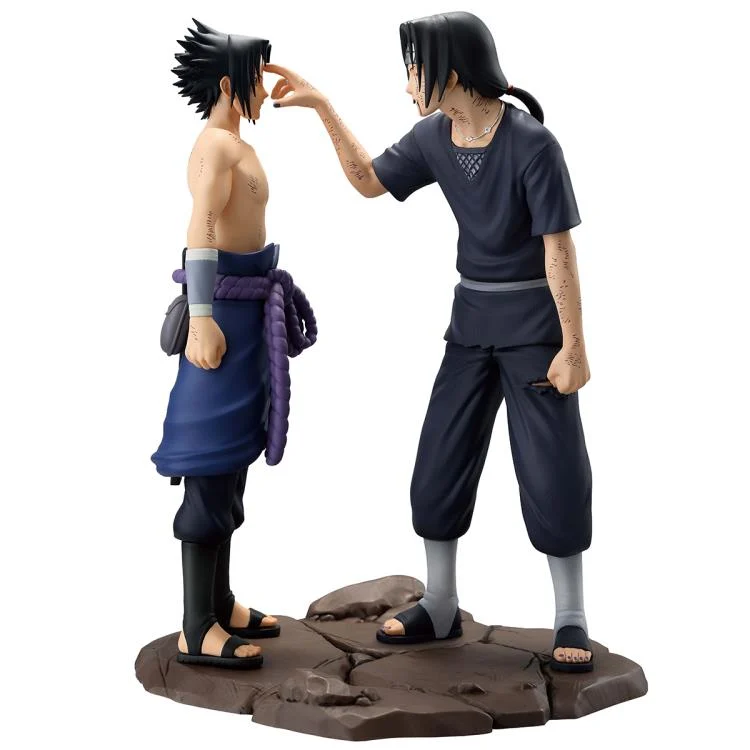 Naruto Shippuden Revible Moment Ichibansho Sasuke Uchiha & Itachi Uchiha (Red Eyes Reflecting the Heart) Figure - Image 2