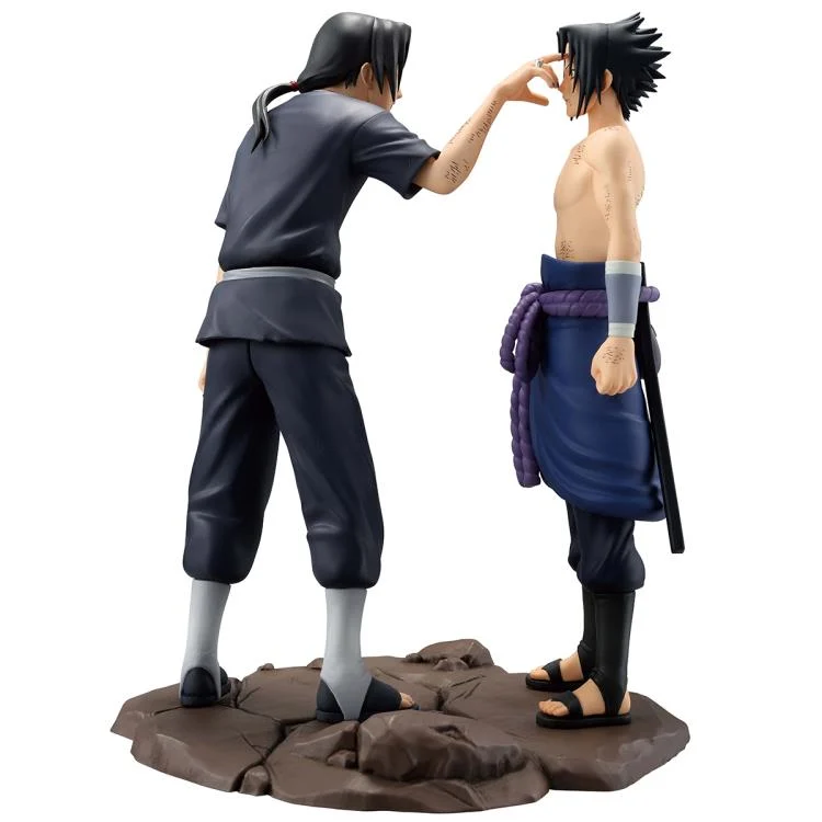 Naruto Shippuden Revible Moment Ichibansho Sasuke Uchiha & Itachi Uchiha (Red Eyes Reflecting the Heart) Figure - Image 5