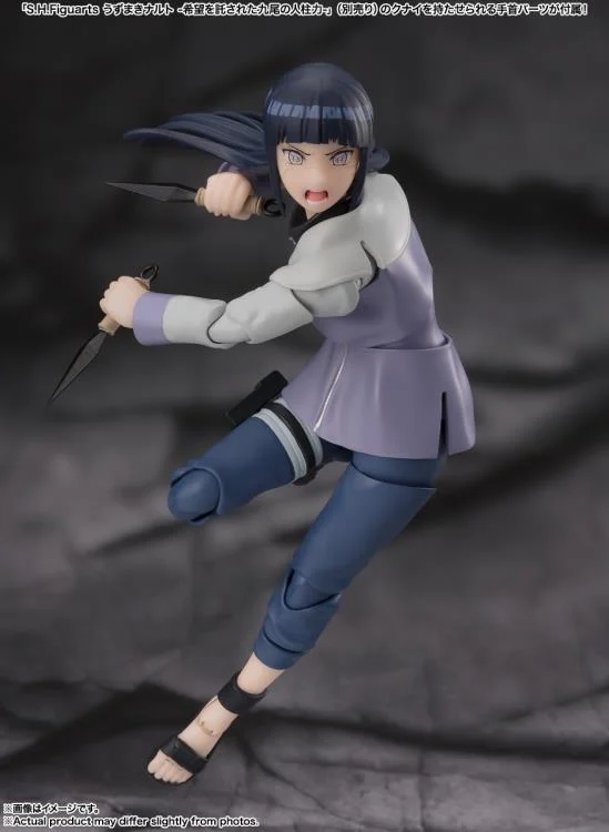 Naruto Shippuden S.H.Figuarts Hinata Hyuga (Virtuous Byakugan) Action Figure - Image 7