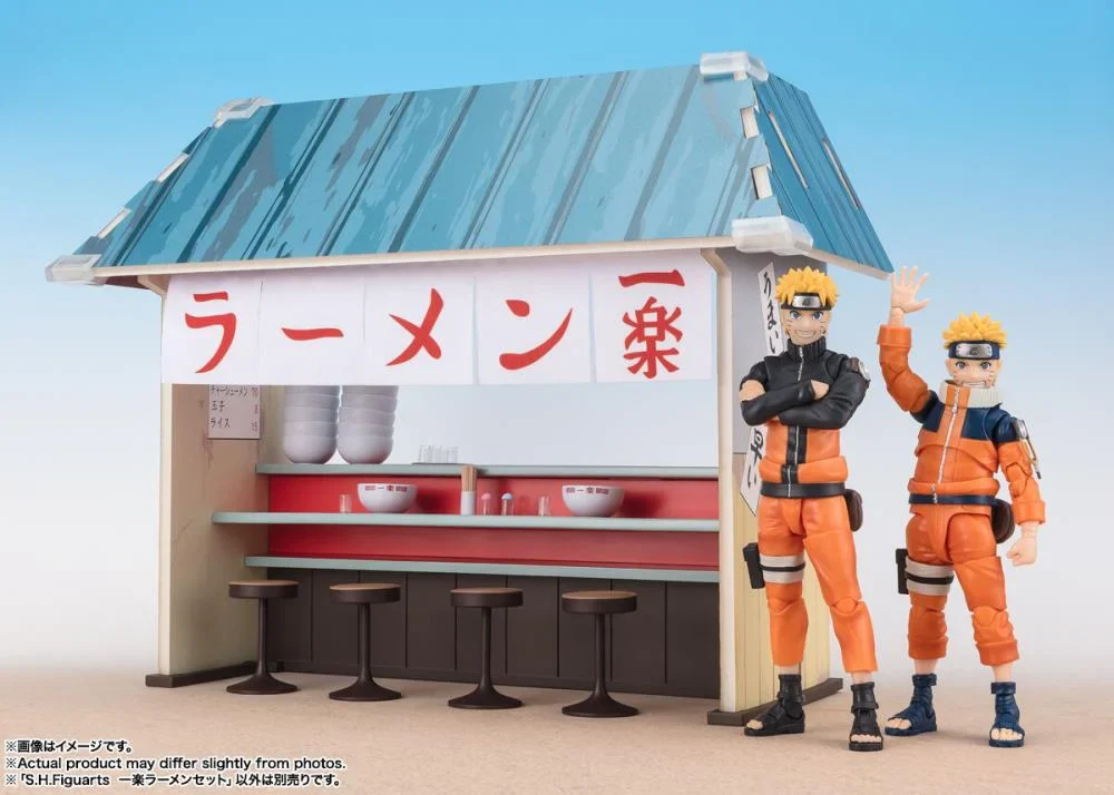 Naruto Shippuden S.H.Figuarts Ichiraku Ramen Set - Image 5