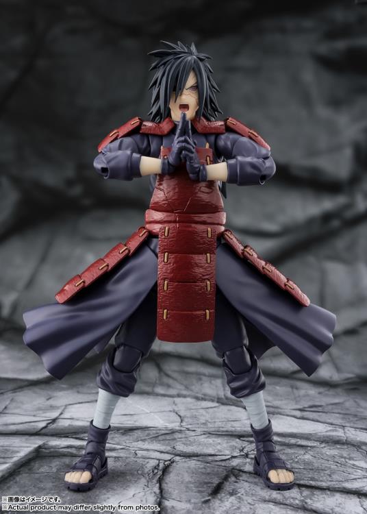 Naruto Shippuden S.H.Figuarts Madara Uchiha (Legend of Darkness) Action Figure - Image 3
