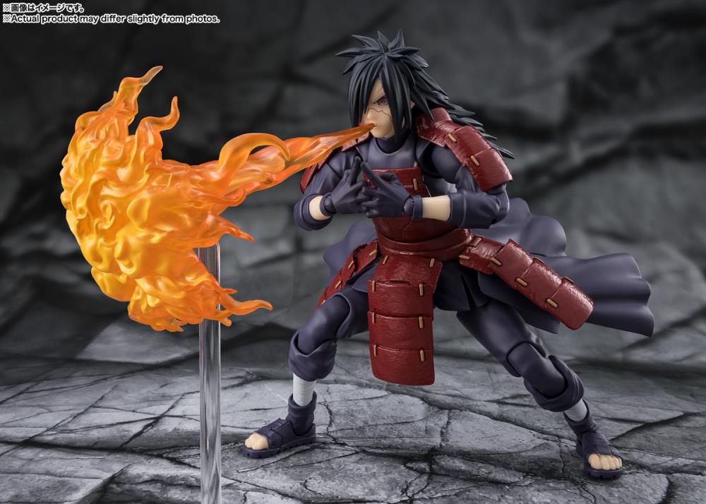 Naruto Shippuden S.H.Figuarts Madara Uchiha (Legend of Darkness) Action Figure - Image 5