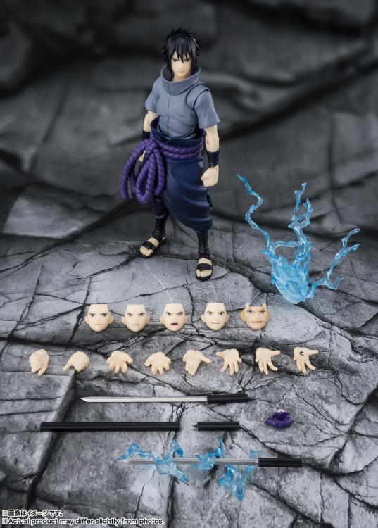Naruto Shippuden S.H.Figuarts Sasuke Uchiha (Solitary Shinobi) Action Figure - Image 10