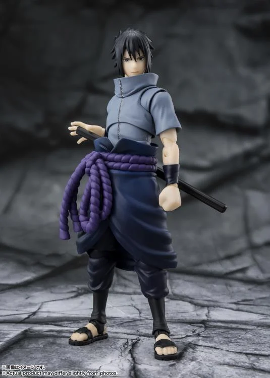 Naruto Shippuden S.H.Figuarts Sasuke Uchiha (Solitary Shinobi) Action Figure - Image 2